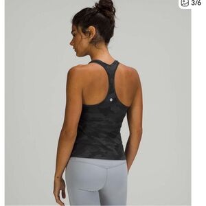 Lululemon Cool Racerback Tank camouflage size 8 perfect condition